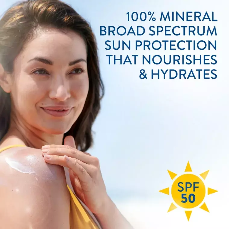 Cetaphil Sheer Mineral Sunscreen Broad Spectrum SPF 50 (89ml)