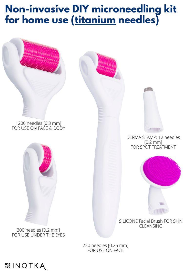 Blink Derma Roller Kit 5 in 1 Micro Needling System