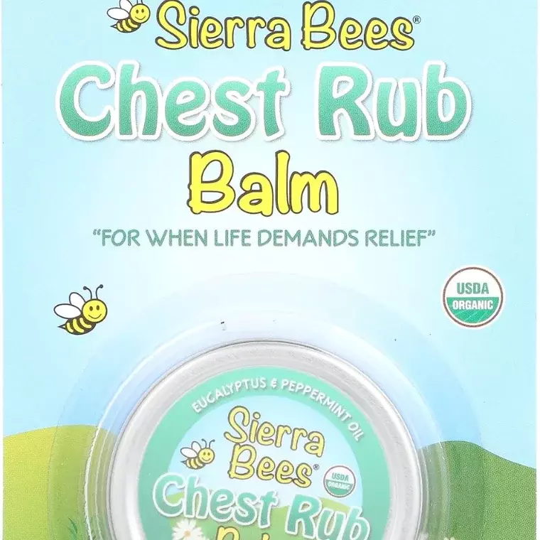 Sierra Bees Chest Rub Lip Balm (17gm)