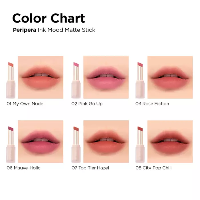 Peripera Ink Mood Matte Stick - 06 MAUVE HOLIC
