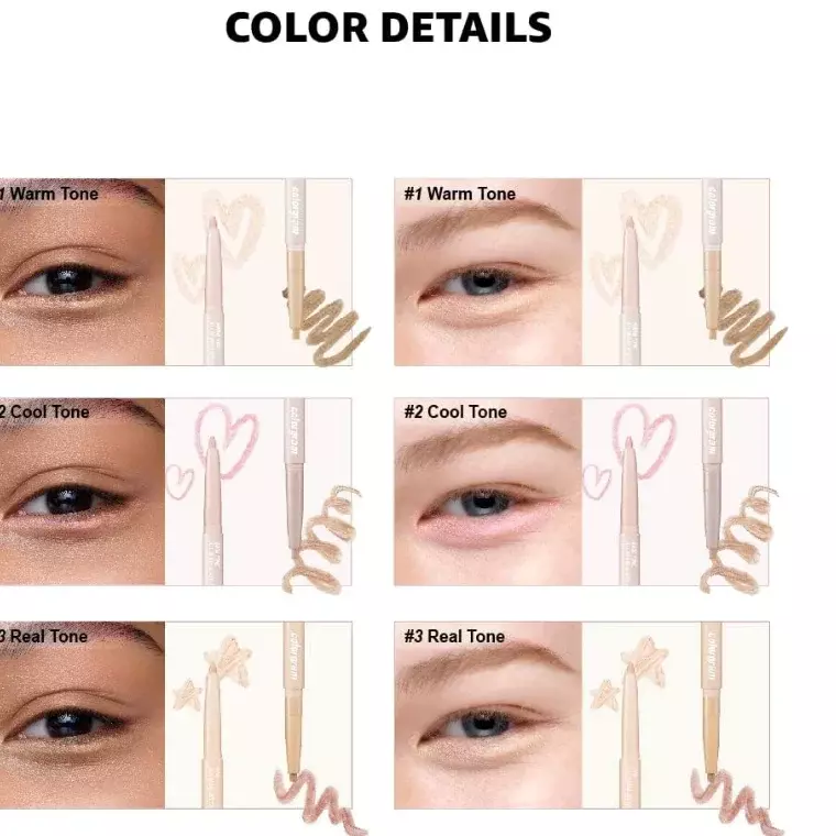 Colorgram All In One Aegyo Sal Maker Eye Shadow #02 Cool Tone (0.2gm)