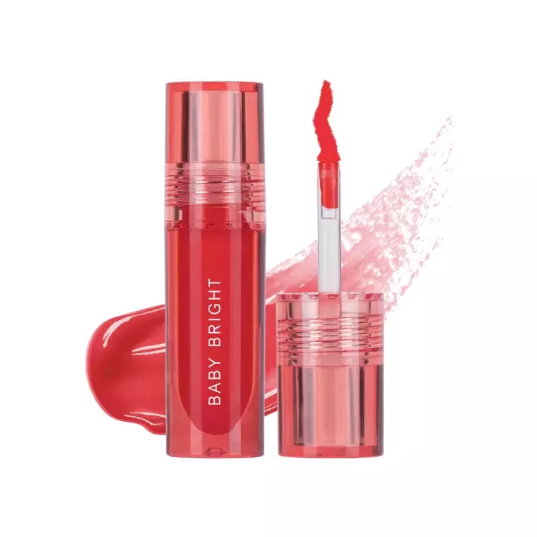 Baby Bright Lip & Cheek Peach Glow Tint #08 Coral Peach (2.4gm)