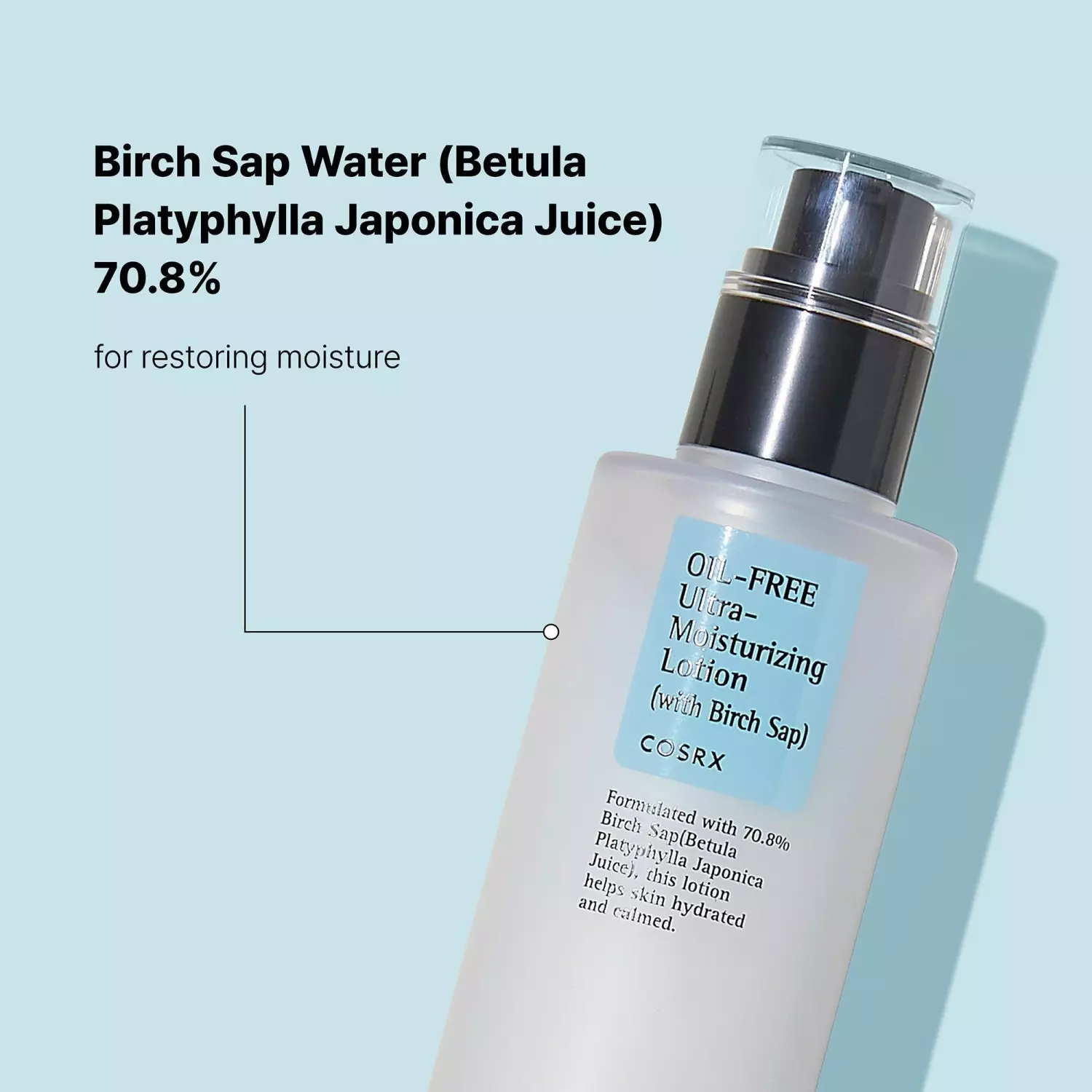 Cosrx Oil-Free Ultra-Moisturizing Lotion with Birch Sap (100ml)