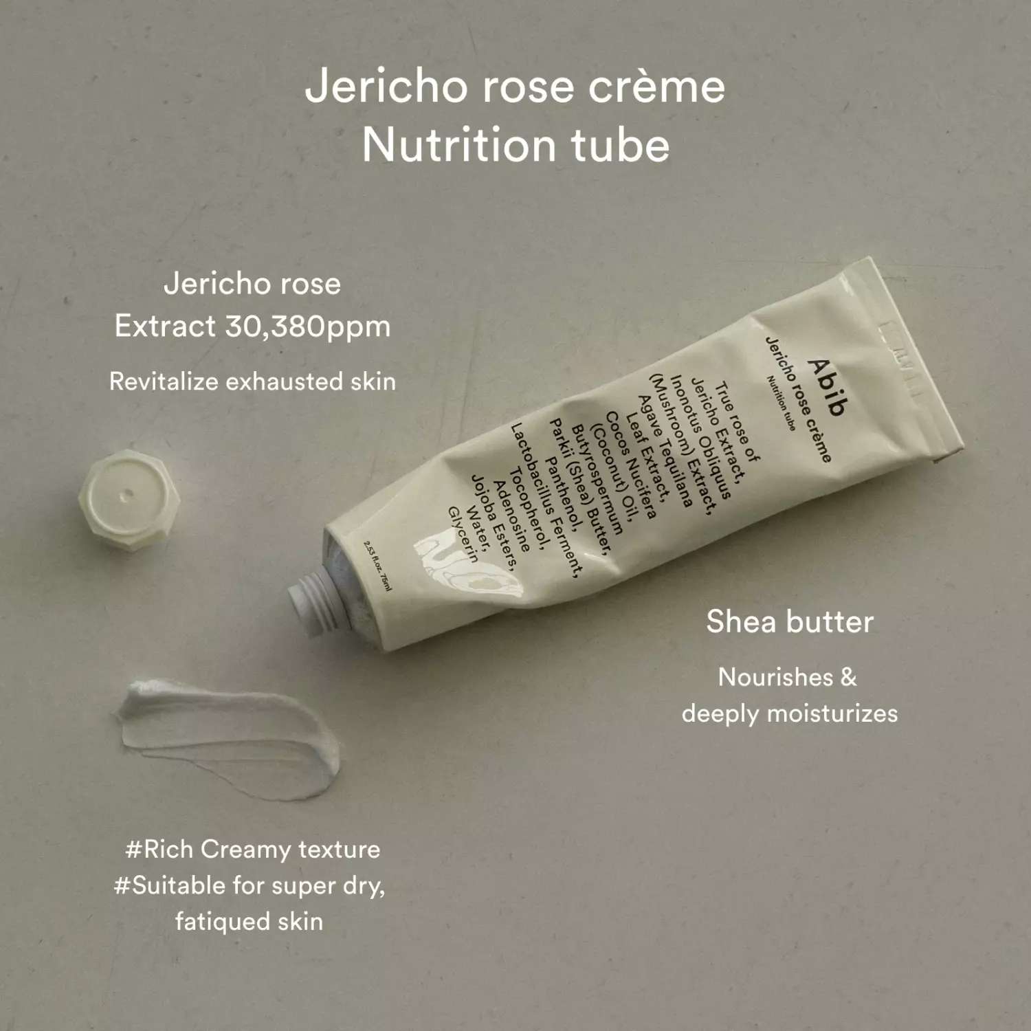 Abib Jericho Rose Cream Nutrition Tube