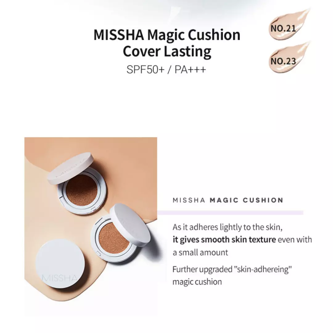 Missha Magic Cushion Cover Lasting #23 MEDIUM BEIGE
