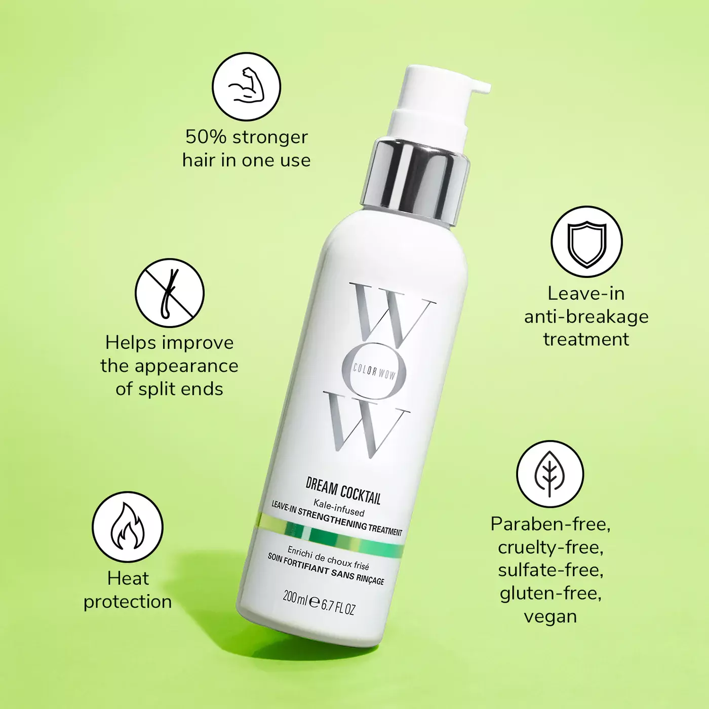 Color Wow Dream Cocktail Kale-Infused Leave-in Treatment (50ml)