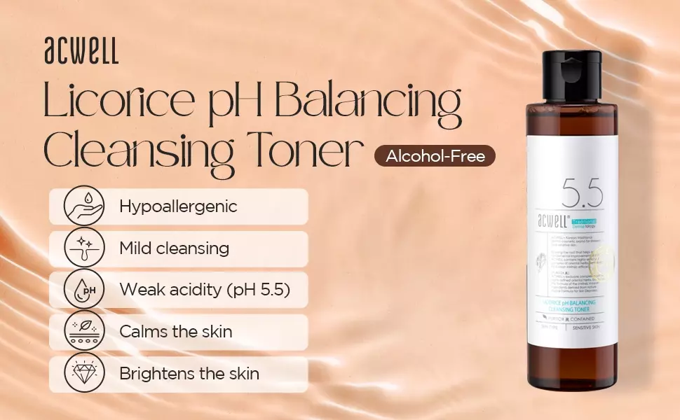 Acwell Licorice pH Balancing Cleansing Toner