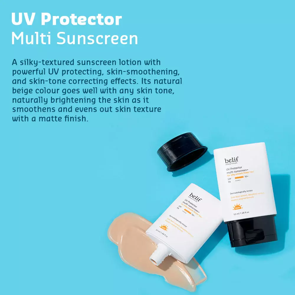 Belif UV Protector Multi Sunscreen SPF50 + PA + + + + (50ml)