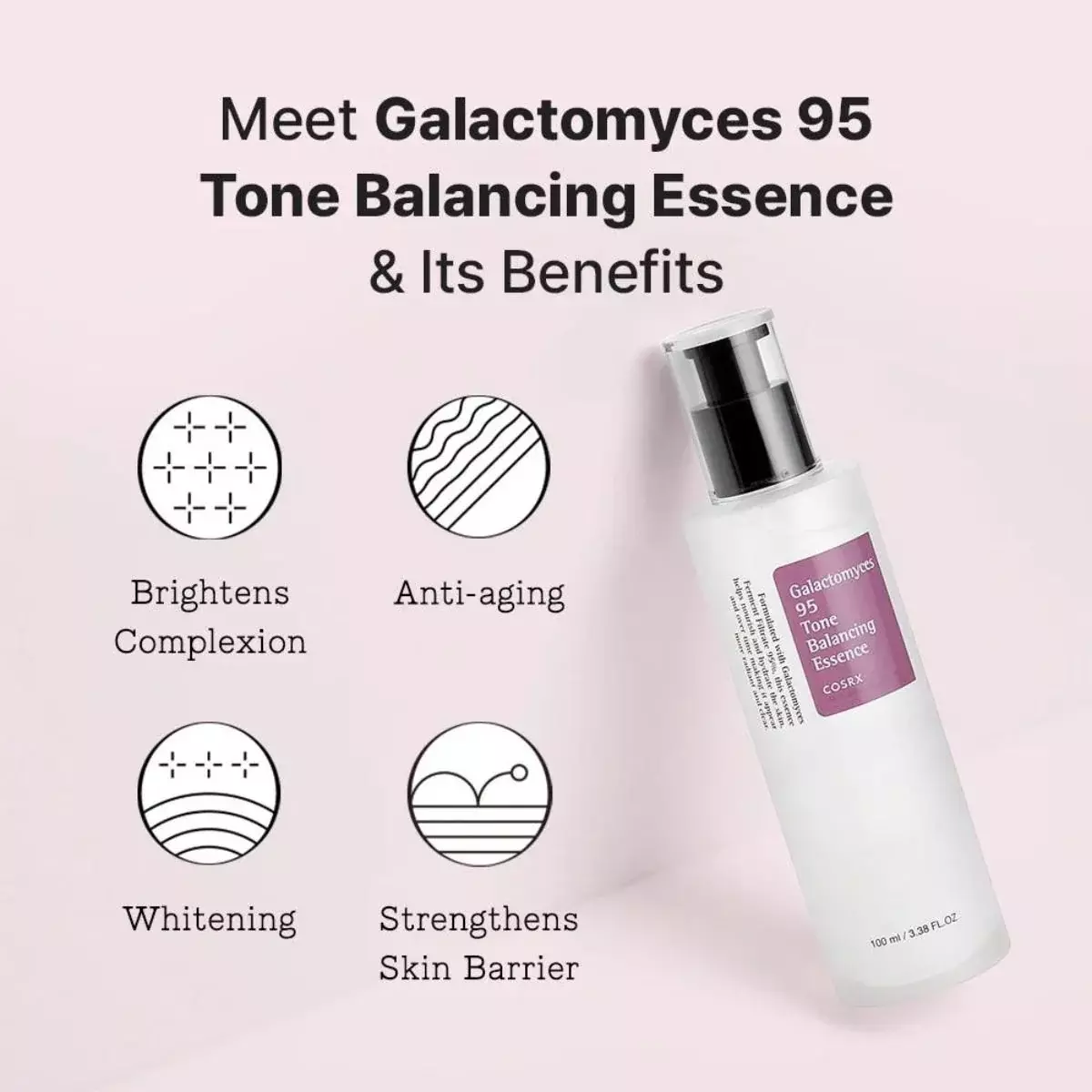 Cosrx Galactomyces 95 Tone Balancing Essence (100ml)