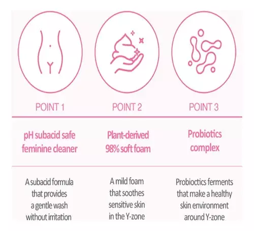 Derma:B Mild Feminine Foaming Wash