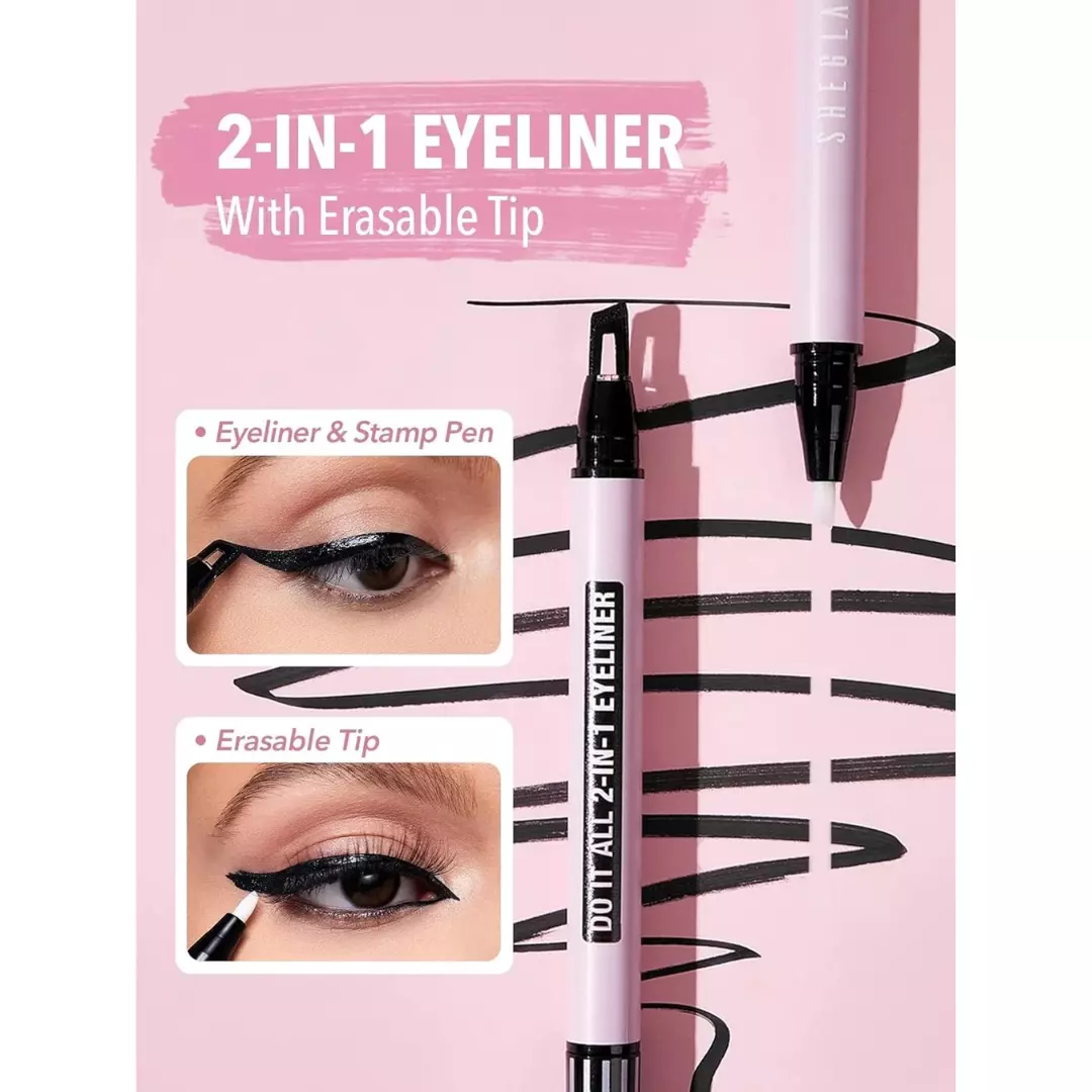 Sheglam Do It All 2-In-1 Eyeliner - Black (0.5ml)
