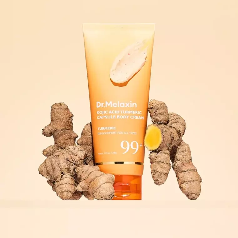 Dr. Melaxin Kojic Acid & Turmeric Brightening Body Cream (200gm)