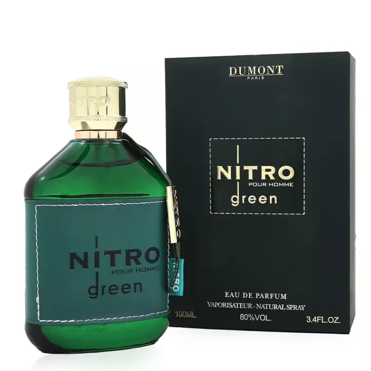 Dumont Nitro Green EDP Spray Fragrance For Men (100ml)