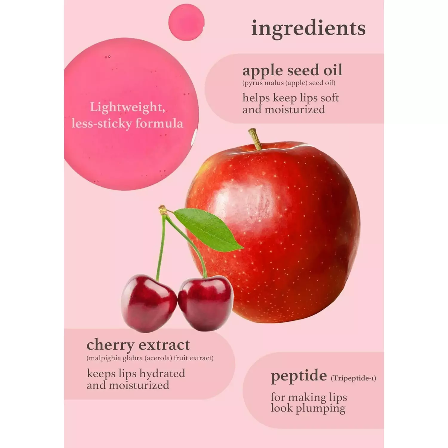 Nooni Applecherry Lip Oil