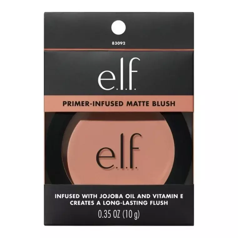 E.l.f. Primer-Infused Matte Blush #Always Rosy (13.6gm)