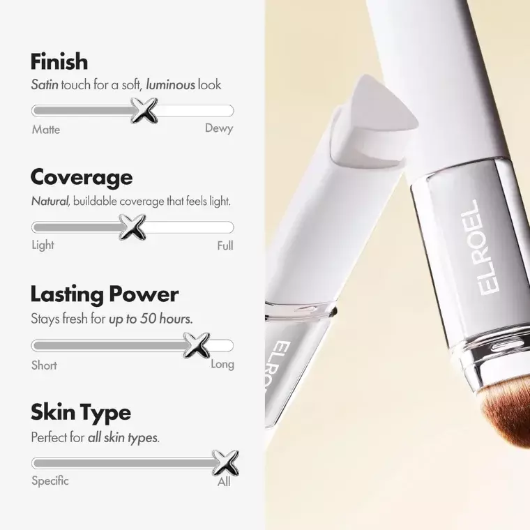 Elroel Blanc Cover Cream Stick Foundation #Light (13gm)