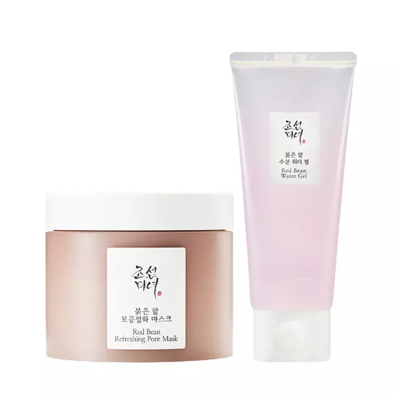Beauty Of Joseon Red Bean Duo [ Beauty Of Joseon Red Bean Water Gel (100ml) + Beauty Of Joseon Red Bean Refreshing Pore Mask (140ml) ]