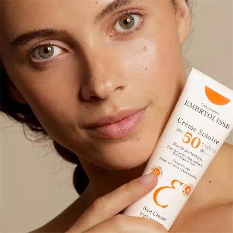Embryolisse Crème Solaire High Protection Sun Cream SPF 50 (100ml)