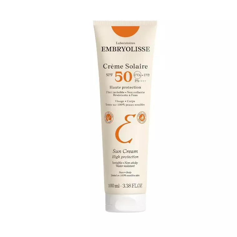 Embryolisse Crème Solaire High Protection Sun Cream SPF 50 (100ml)