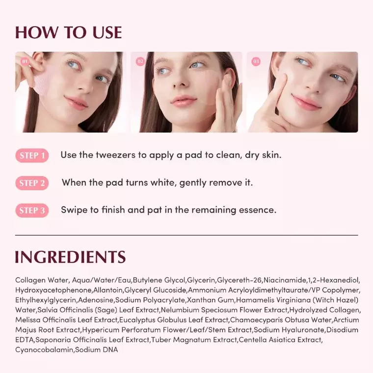 Eqqualberry Collagen Pore-Tight Up Gel Toner 60Pads (140ml)