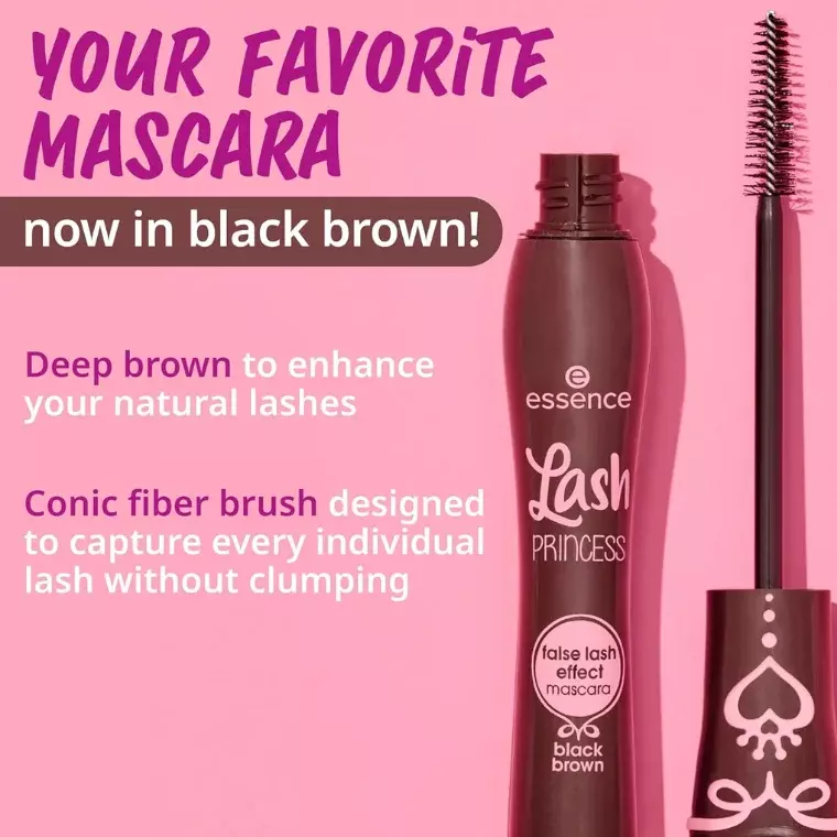 Essence Lash Princess False Lash Effect Mascara #Black Brown (12ml)