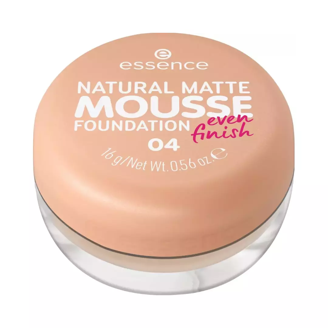 Essence Natural Matte Mousse Foundation – 04 (16g)