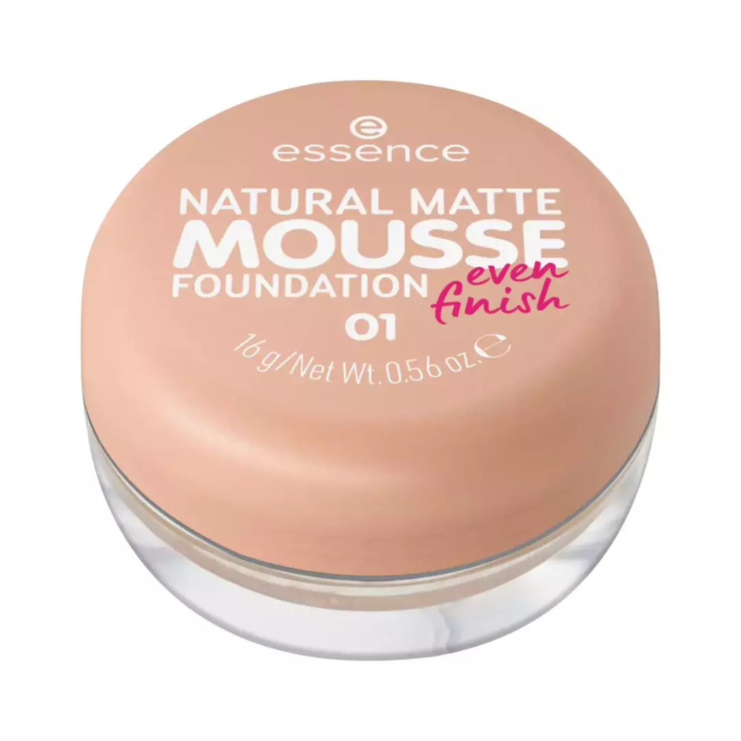 Essence Natural Matte Mousse Foundation 01 (16g)