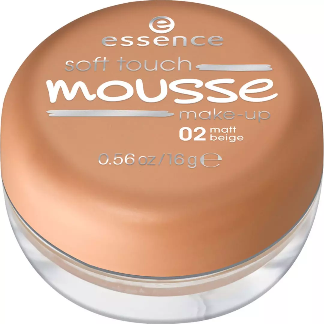 Essence Soft Touch Mousse Make-Up – 02 Matt Beige (16g)