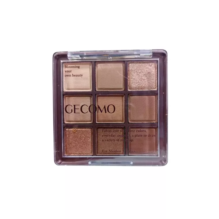 Gecomo Nine-Color Chocolate Eyeshadow Trio (1.6gm)