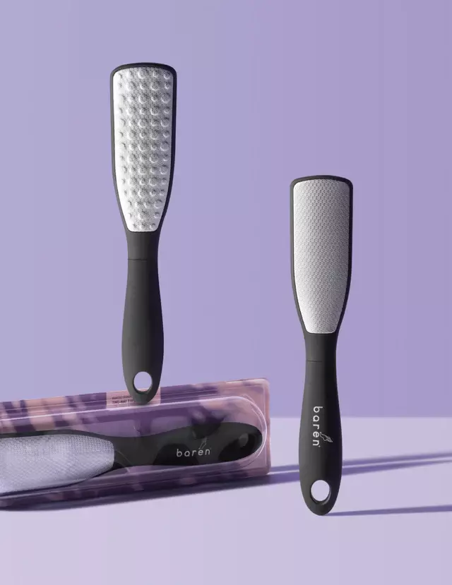 Baren Callus Remover Magic Stainless Pro Double Sided Foot File (109g)