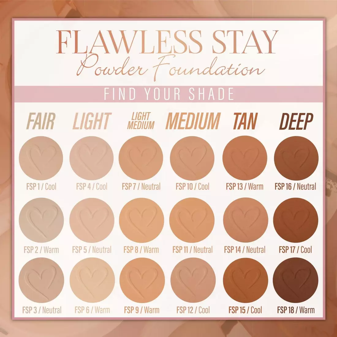 Beauty Creations Flawless Stay Powder Foundation FSP 13.0 (7g)