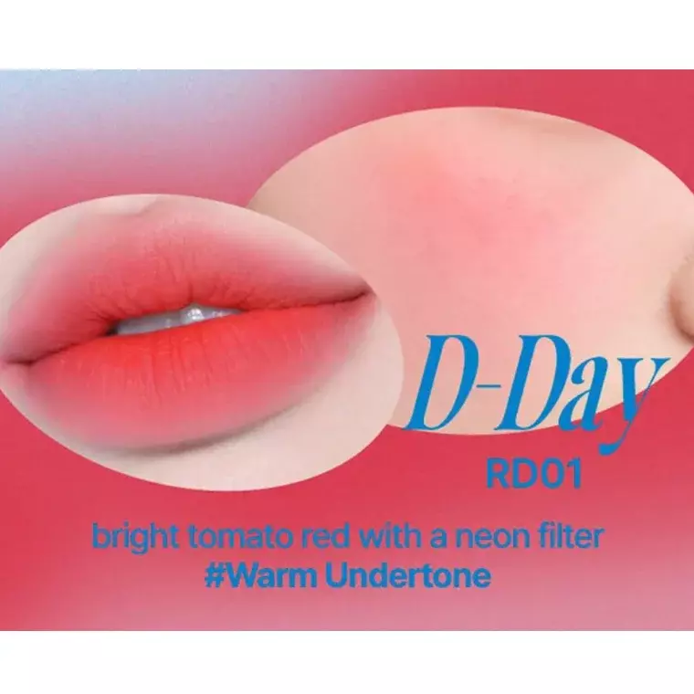 Fwee Lip & Cheek Blurry Pudding Pot #RD01 D-Day (5gm)