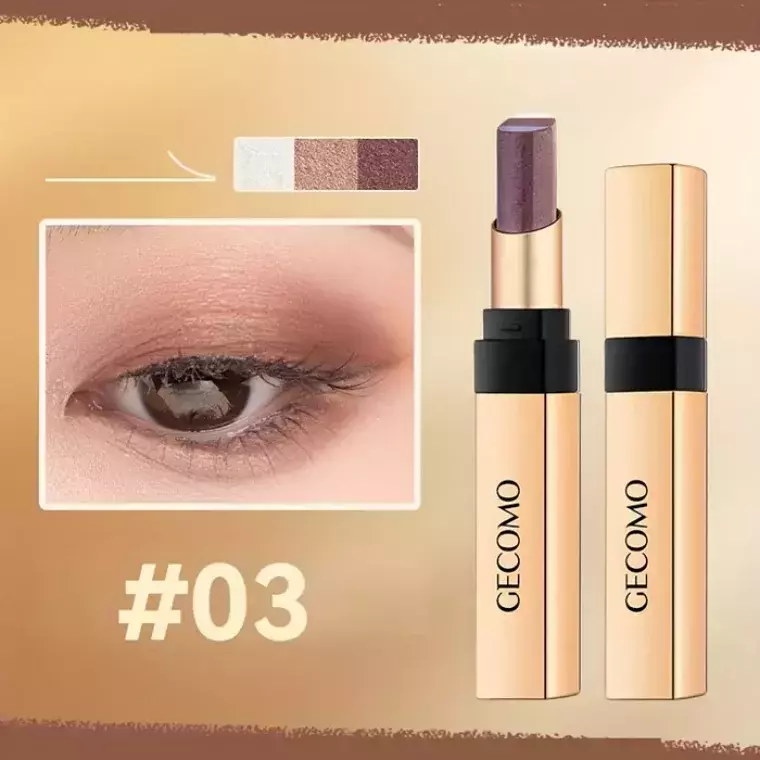 Gecomo 3 Color Gradient Eye Shadow Stick #03 (3gm)