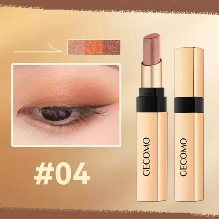 Gecomo 3 Color Gradient Eye Shadow Stick #04 (3gm)