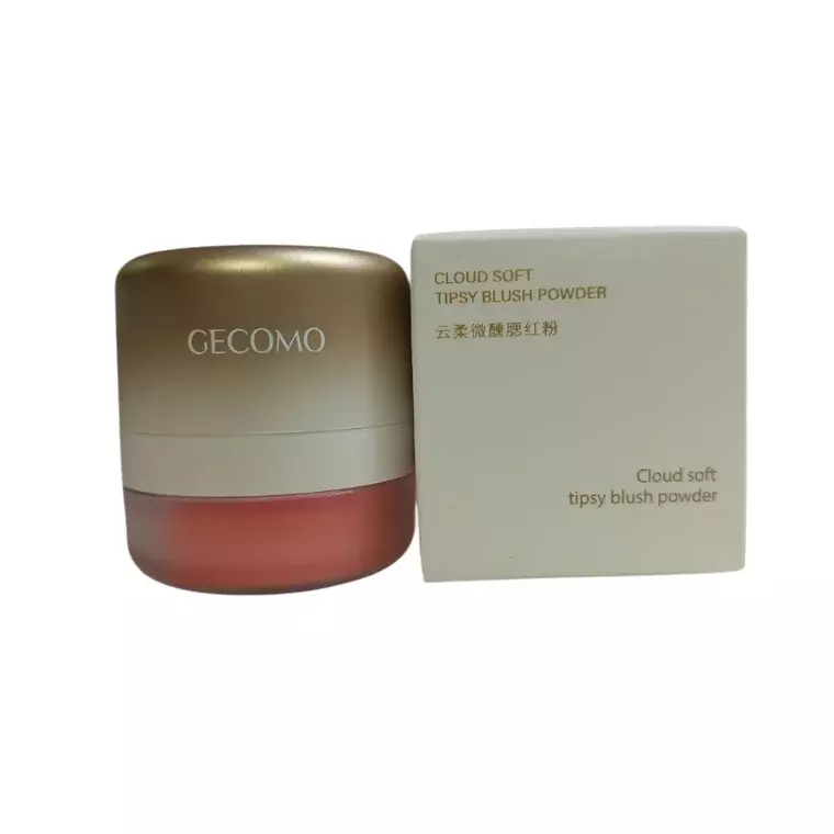 Gecomo Cloud Soft Micro-Acid Blush Powder #01 Coral Red (5gm)