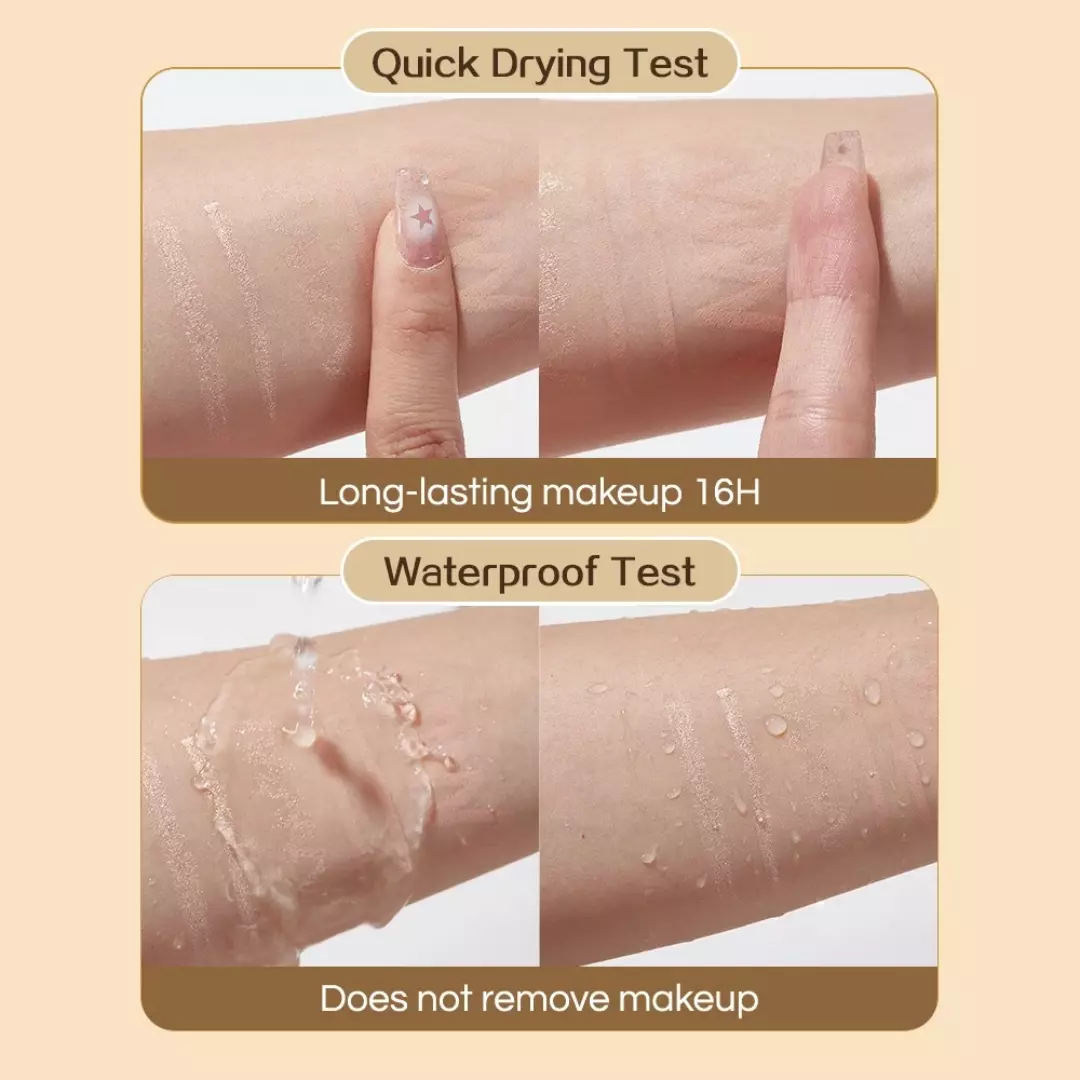 Gecomo Double-Headed Lying Silkworm Pen #1 Sweet Milk Apricot (1.2g)