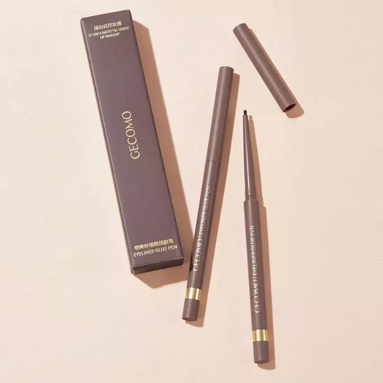 Gecomo Eyeliner Glue Pen #02 Mild Brown (0.7gm)