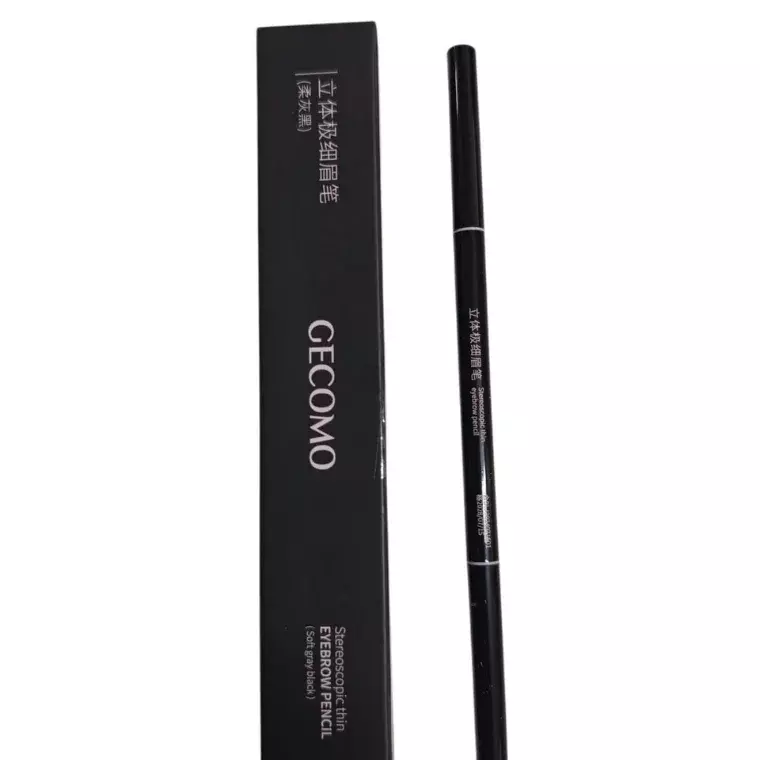Gecomo Fine Shape And Smart Eyebrow Pencil #03 Soft Gray Black (80mg)