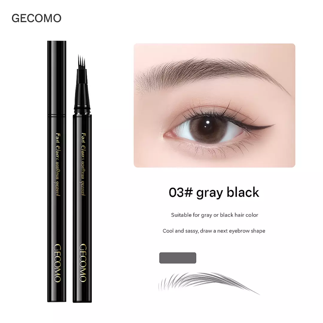 Gecomo Fine Shape & Smart Eyebrow Pencil #3 (1g)