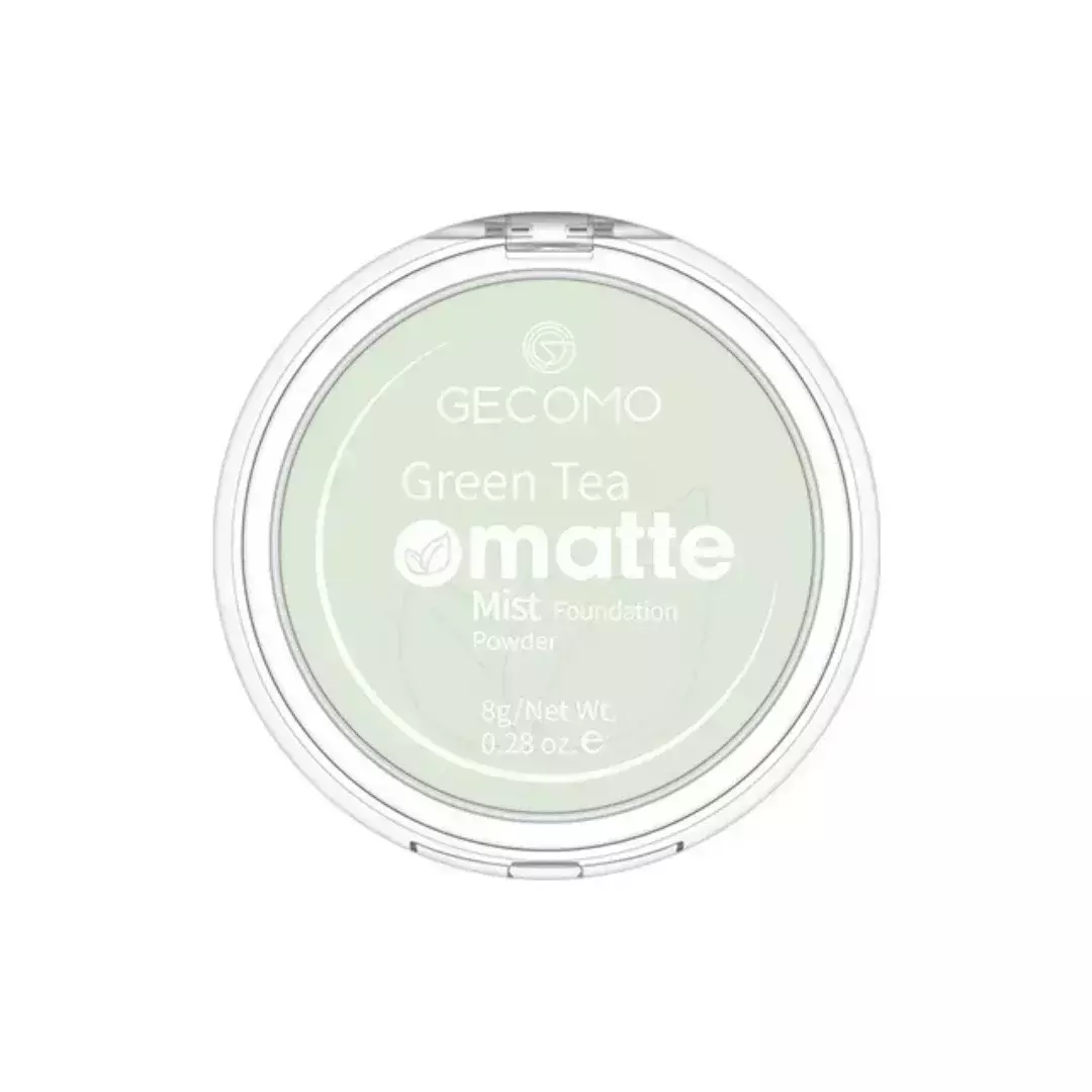 Gecomo Green Tea Matte Mist Foundation Powder (8gm)