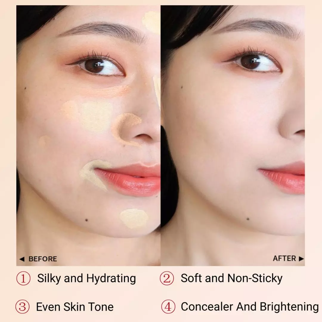 Gecomo Natural Three Color Concealer #01 Natural Color (1.2g)