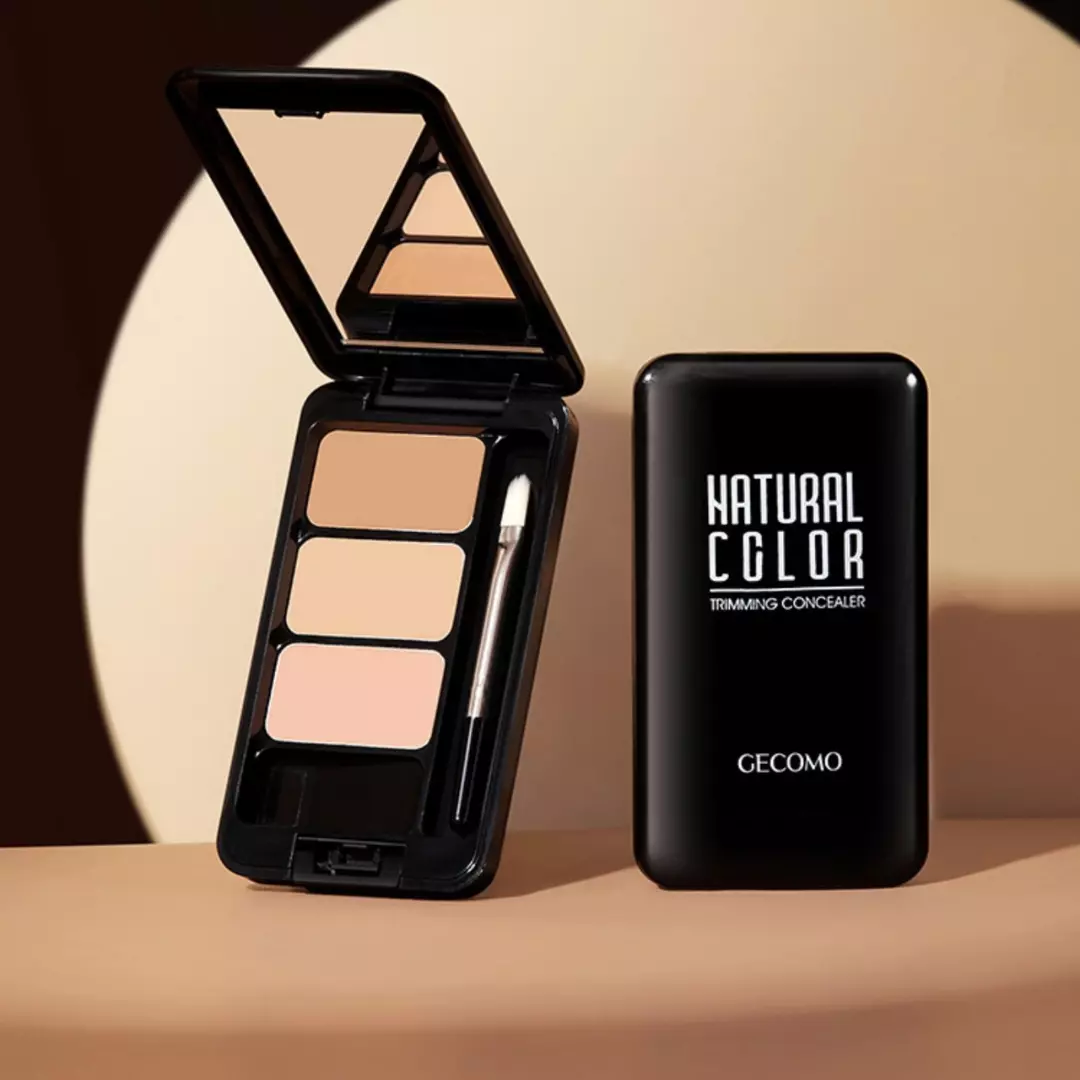 Gecomo Natural Three Color Concealer #01 Natural Color (1.2g)