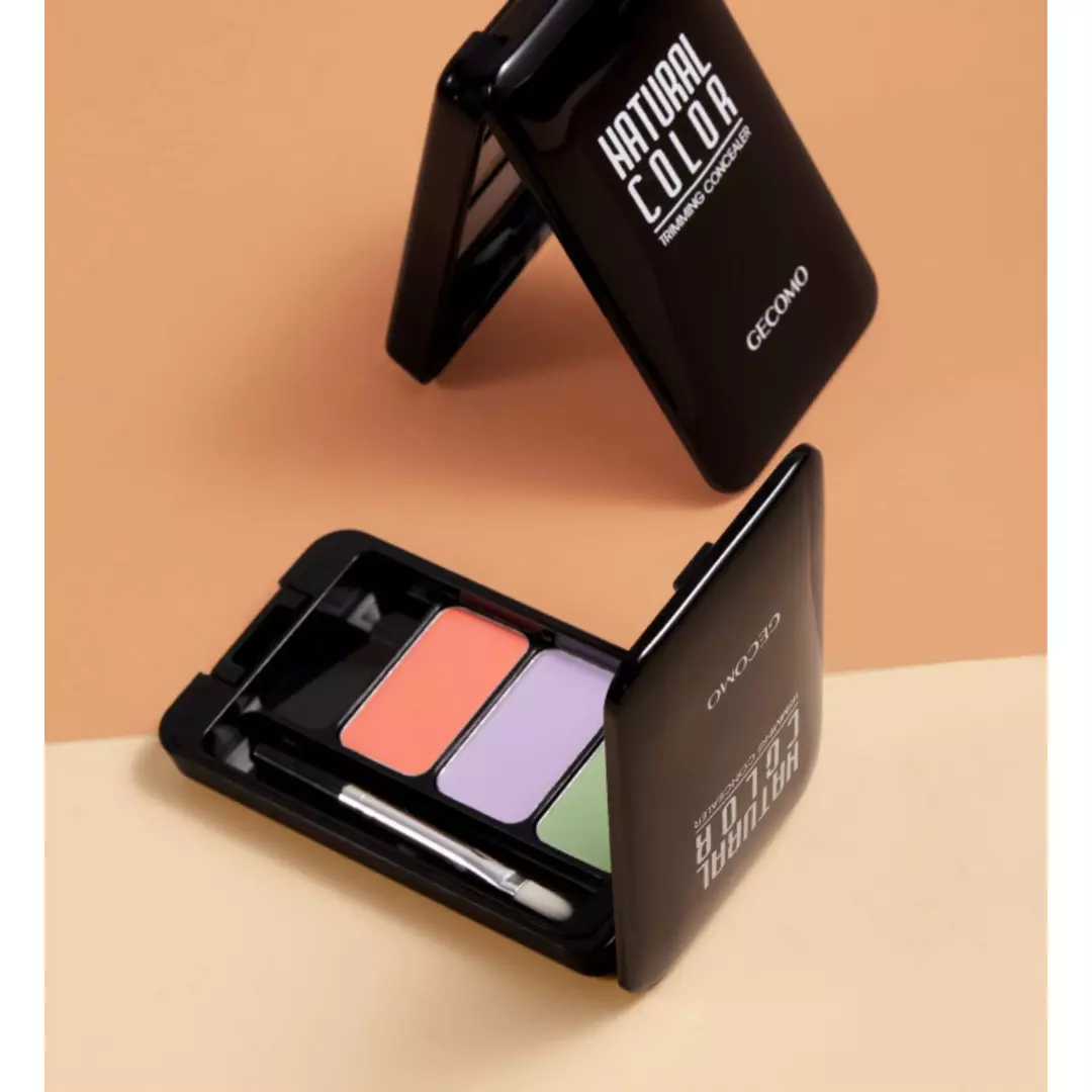 Gecomo Natural Three Color Concealer #02 Bright Color (1.2g)