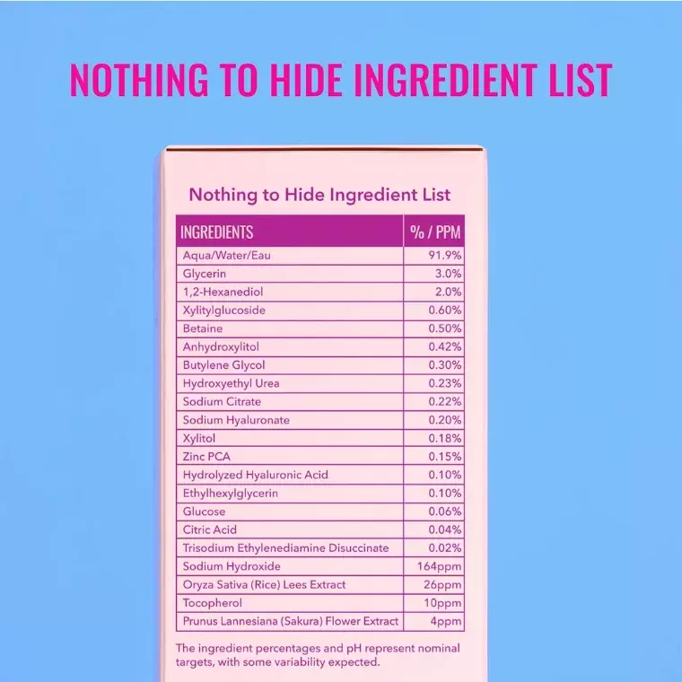 Good Molecules Sakura Hyaluronic Acid Boosting Essence (120ml)