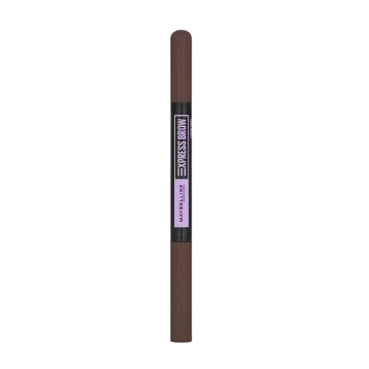 Maybelline New York Express Brow Duo Eyebrow 2-In-1 Pencil Pen #Black Brown