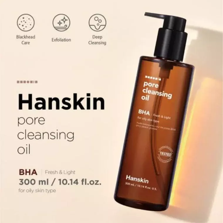 Hanskin Pore Cleansing Oil BHA (300ml)