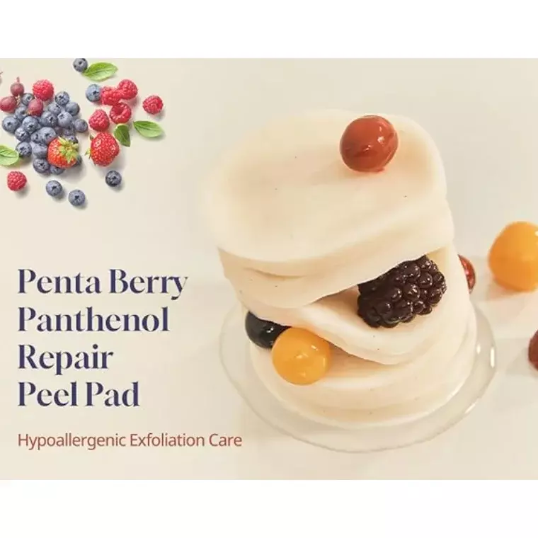 Heveblue Penta Berry Panthenol Repair Peel Pad (70 pads)