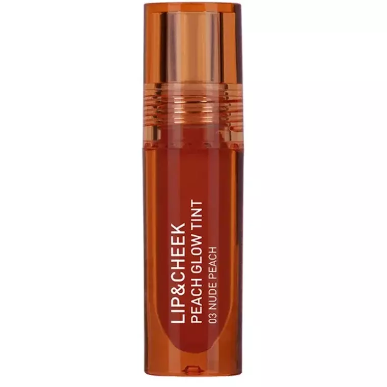 Baby Bright Lip & Cheek Peach Glow Tint #03 Nude Peach (2.4gm)