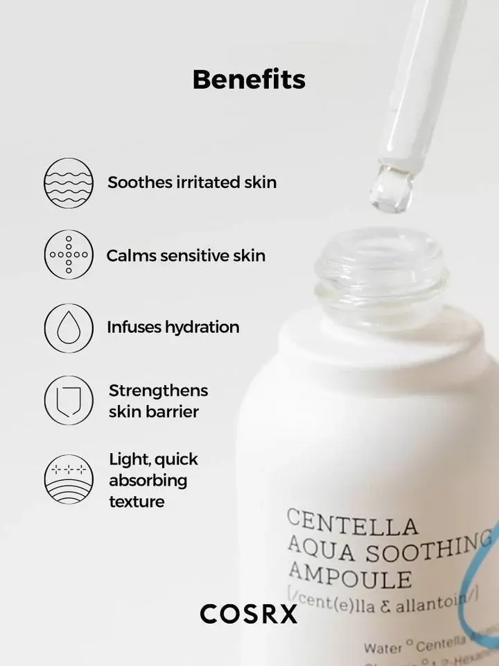 Cosrx Hydrium Centella Aqua Soothing Ampoule (40ml)