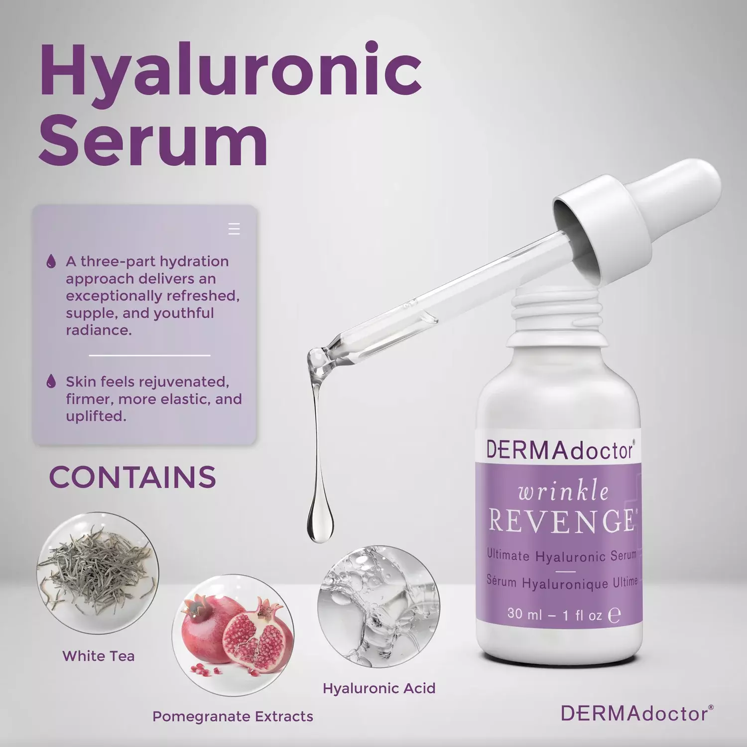 Dermadoctor Wrinkle Revenge Ultimate Hyaluronic Serum 30 ML